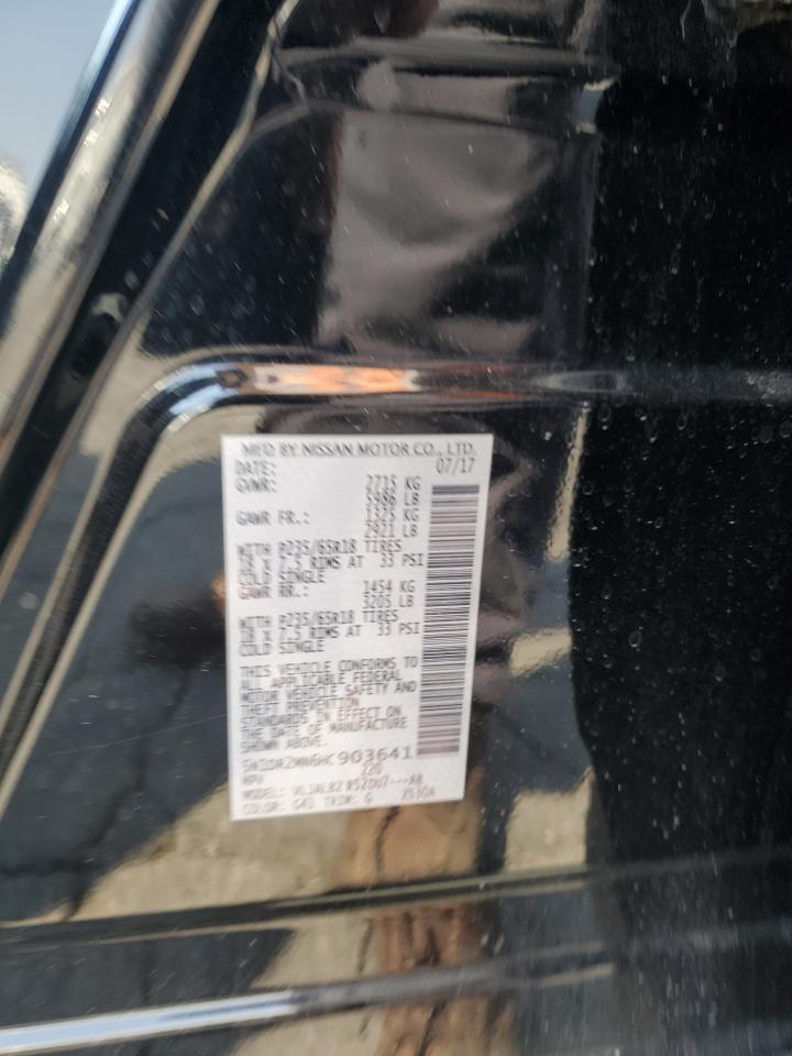 5N1DR2MN6HC903641 2017 Nissan Pathfinder S