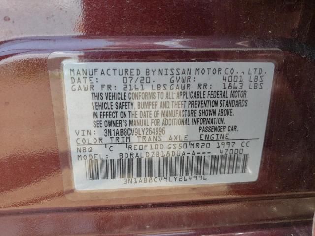 2020 NISSAN SENTRA SV - 3N1AB8CV9LY264996