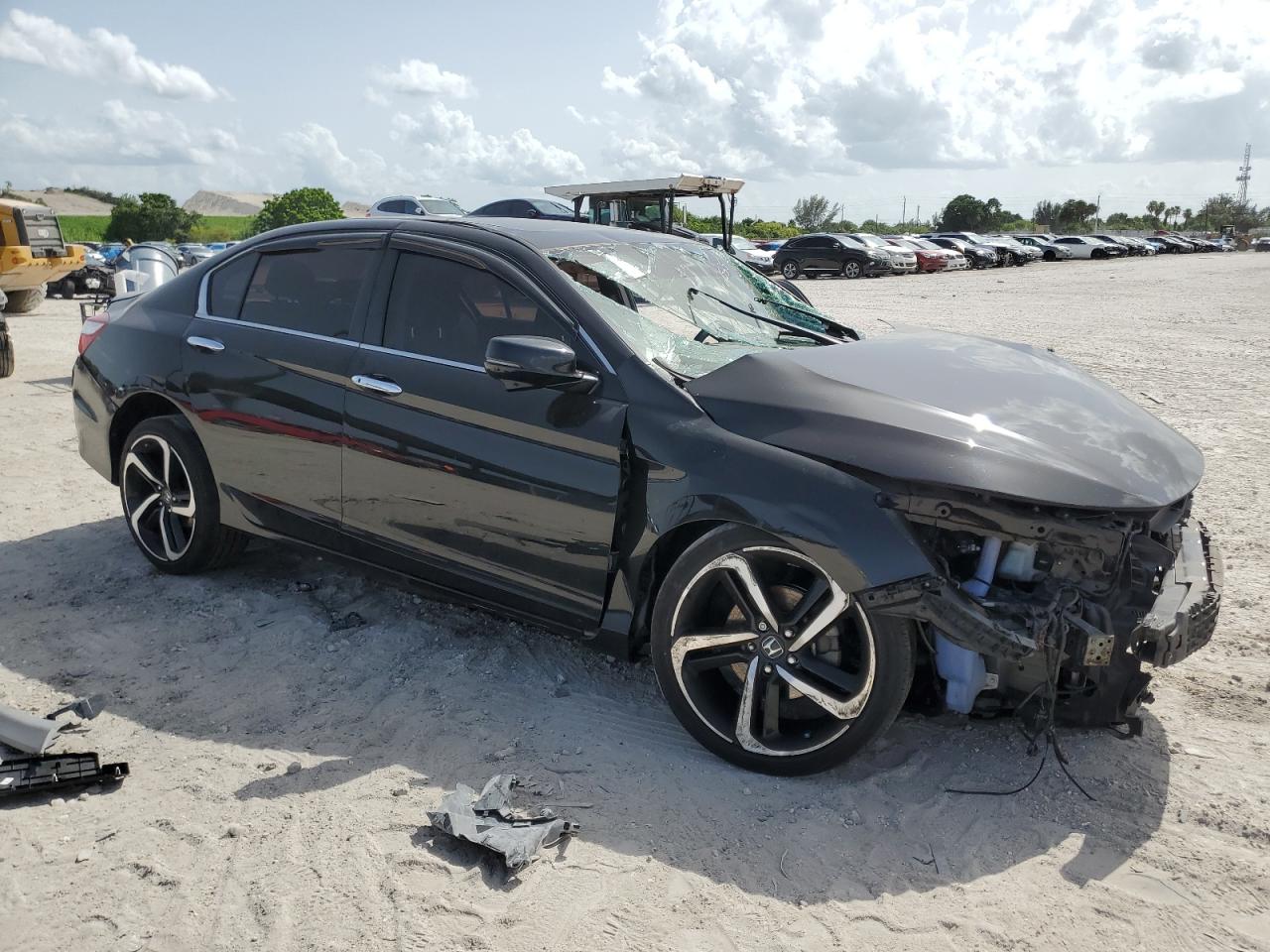 2016 Honda Accord Ex vin: 1HGCR2F76GA152535