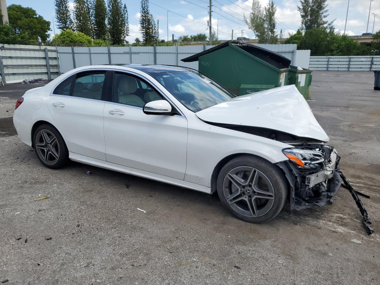 Lot #2989222708 2020 MERCEDES-BENZ C 300 4MAT