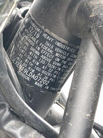 2020 KAWASAKI EX650 N - ML5EXEN19LDA07202