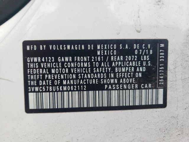 2019 VOLKSWAGEN JETTA S - 3VWC57BU5KM062112