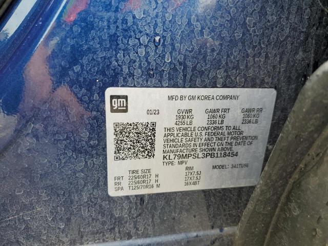 2023 Chevrolet Trailblazer Lt VIN: KL79MPSL3PB118454 Lot: 62121854