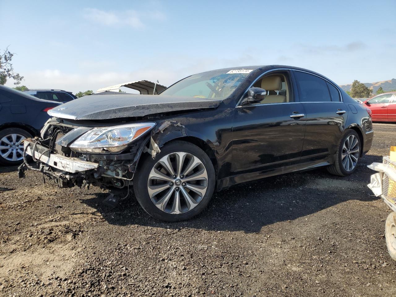 2014 Hyundai Genesis 3.8L vin: KMHGC4DD6EU260781