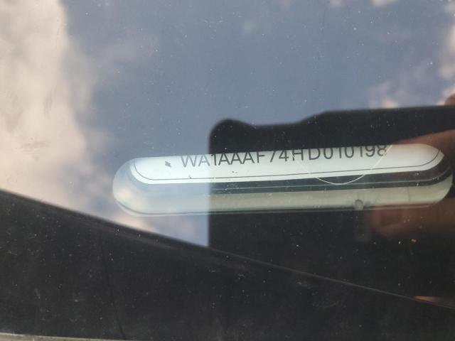 2017 Audi Q7 Premium VIN: WA1AAAF74HD010198 Lot: 63092354