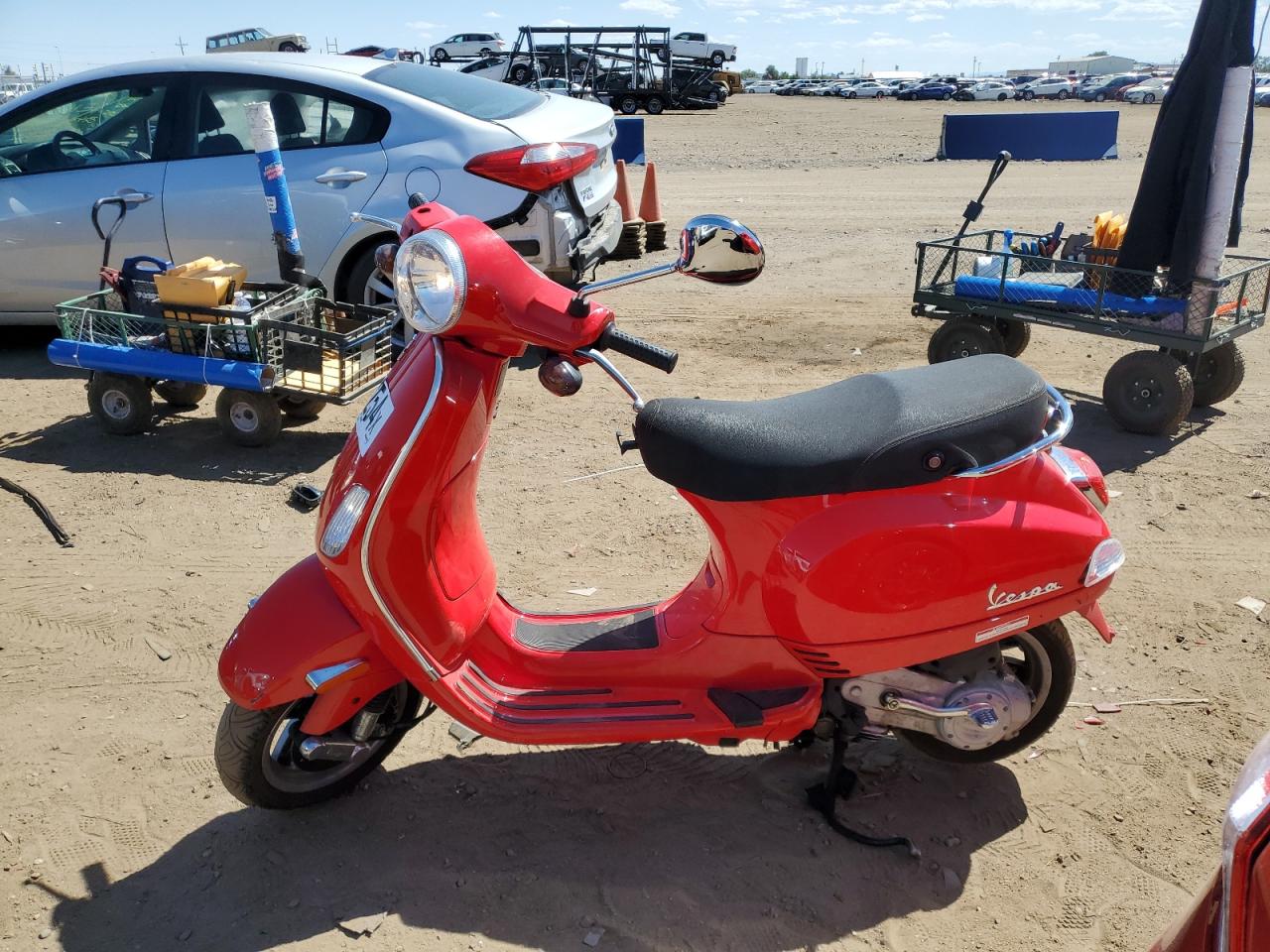 Lot #3033489095 2007 VESPA LX 50