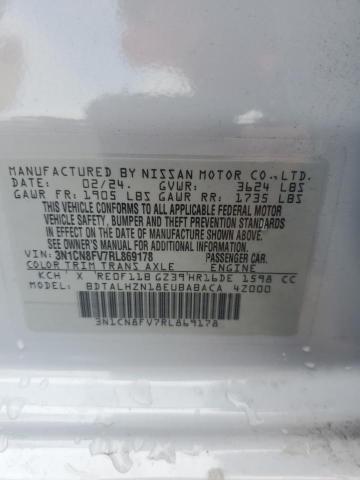 2024 NISSAN VERSA SR - 3N1CN8FV7RL869178