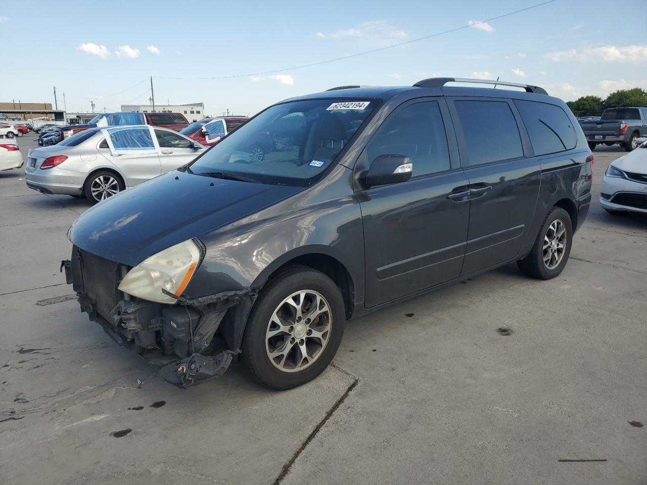 2014 Kia Sedona Lx vin: KNDMG4C78E6573763