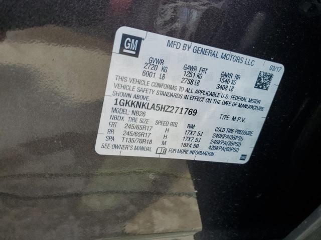 2017 GMC ACADIA SLE - 1GKKNKLA5HZ271769