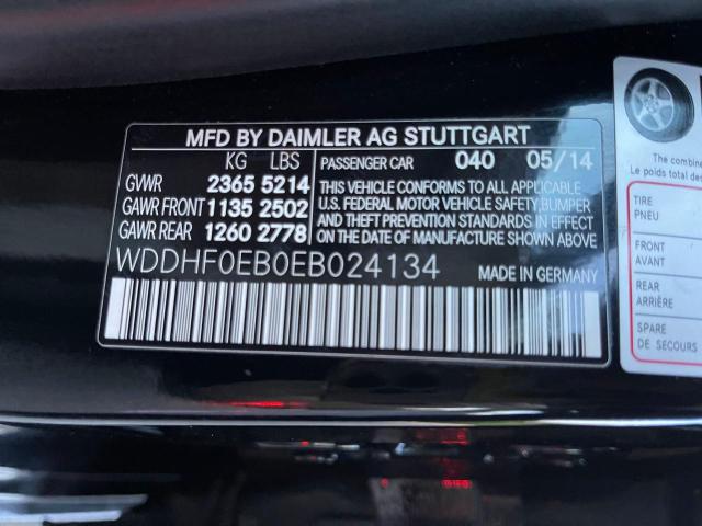 VIN WDDHF0EB0EB024134 2014 Mercedes-Benz E-Class, 2... no.10