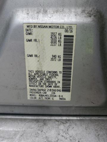 2016 NISSAN ALTIMA 2.5 - 1N4AL3AP4GC289696