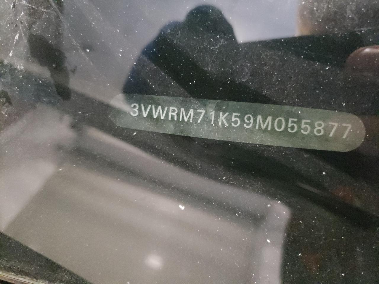 3VWRM71K59M055877 2009 Volkswagen Jetta Se