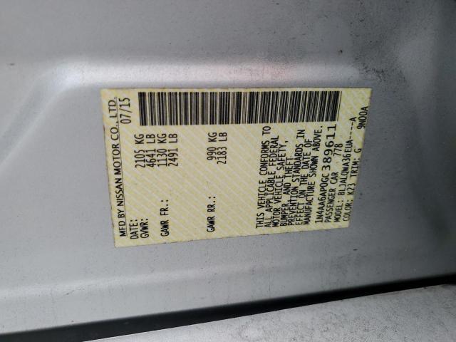 2016 NISSAN MAXIMA 3.5 - 1N4AA6AP0GC389611