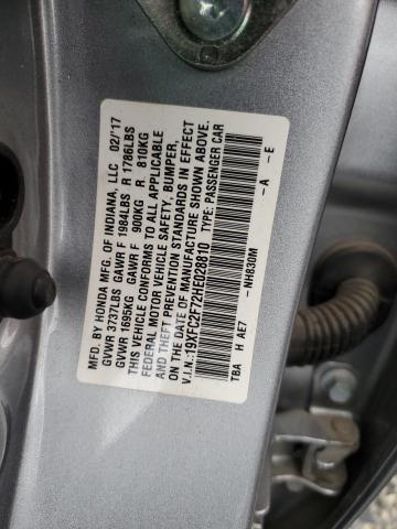 2017 HONDA CIVIC EX - 19XFC2F72HE028810