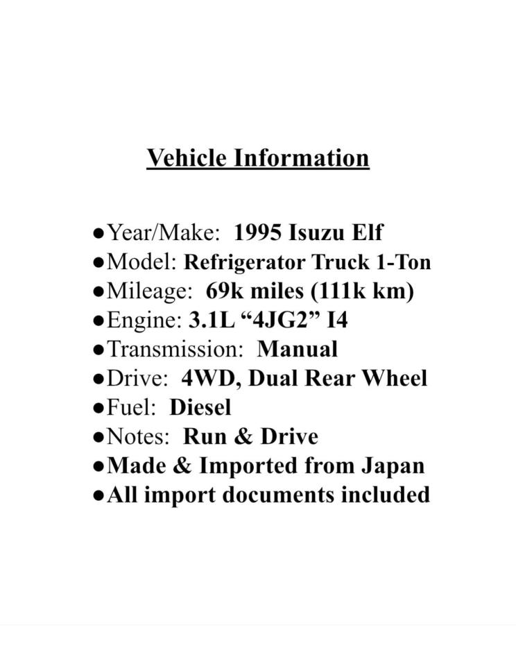 NHS69E7403091 1995 Isuzu Npr