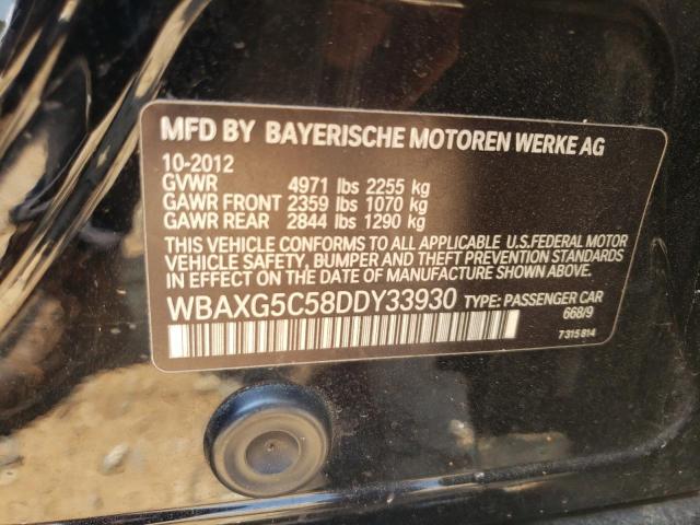 VIN WBAXG5C58DDY33930 2013 BMW 5 Series, 528 I no.13