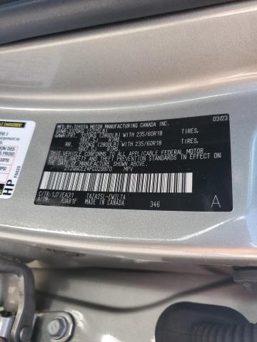 2023 LEXUS NX 350 2T2GGCEZ4PC029970