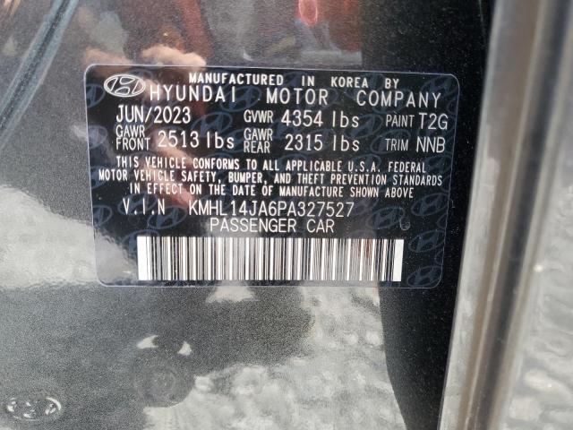 2023 Hyundai Sonata Sel VIN: KMHL14JA6PA327527 Lot: 61628094