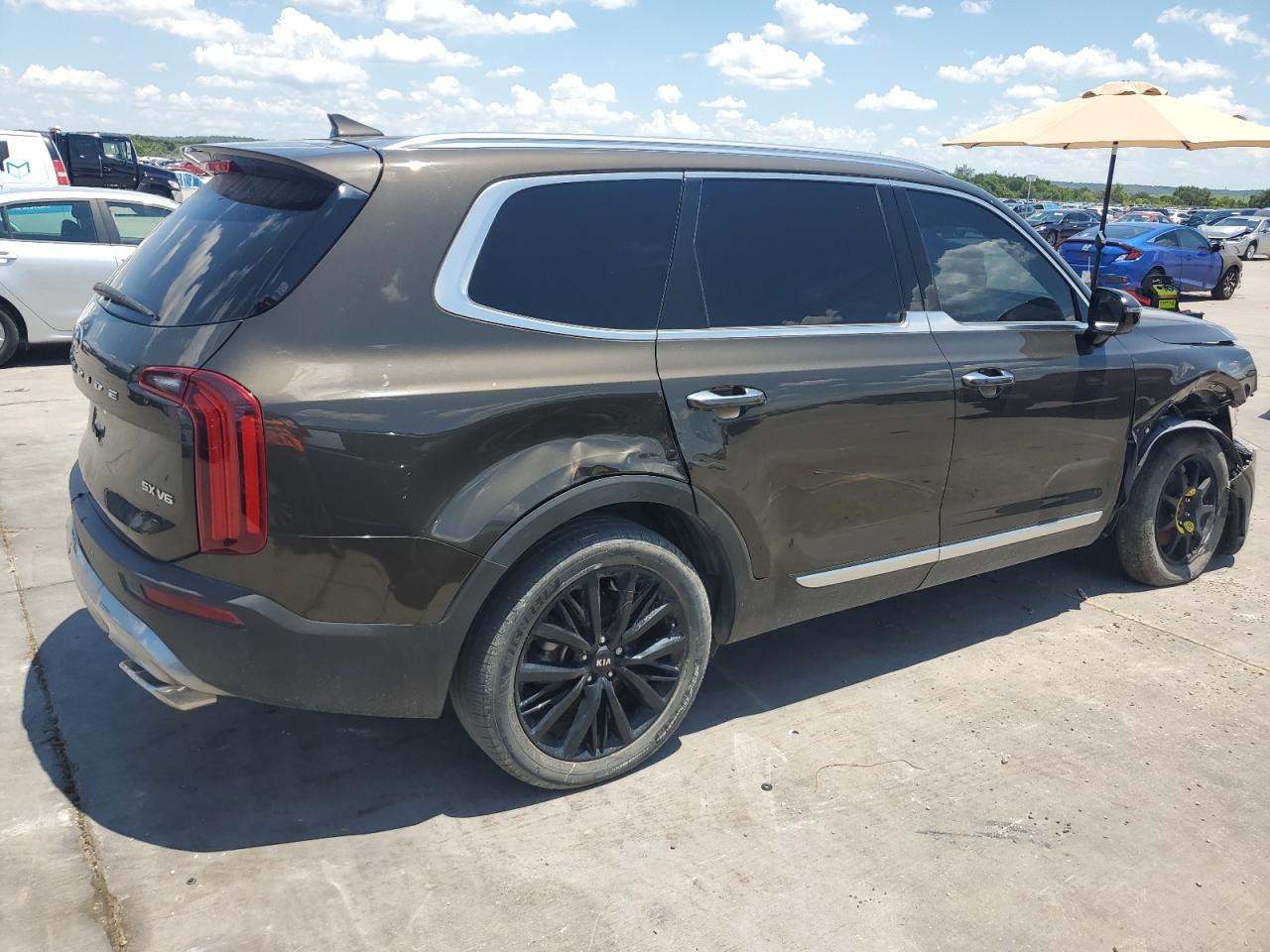 2020 Kia Telluride Sx vin: 5XYP5DHC1LG038521