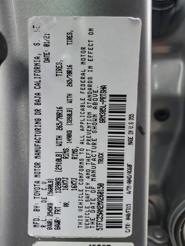 2021 TOYOTA TACOMA DOU - 5TFCZ5AN7MX253713