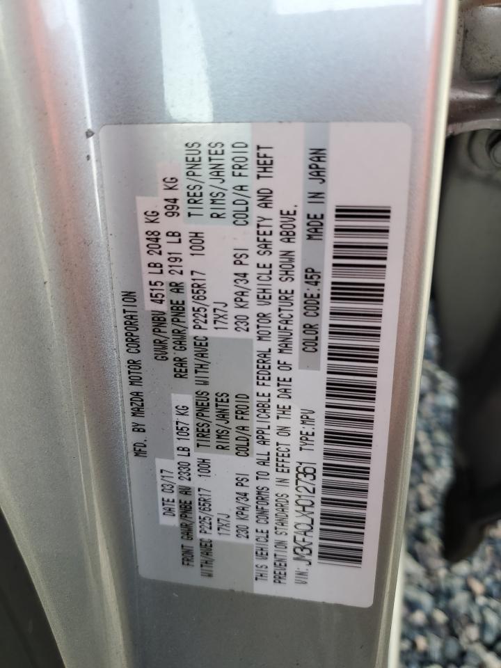 JM3KFACLXH0127361 2017 Mazda Cx-5 Touring