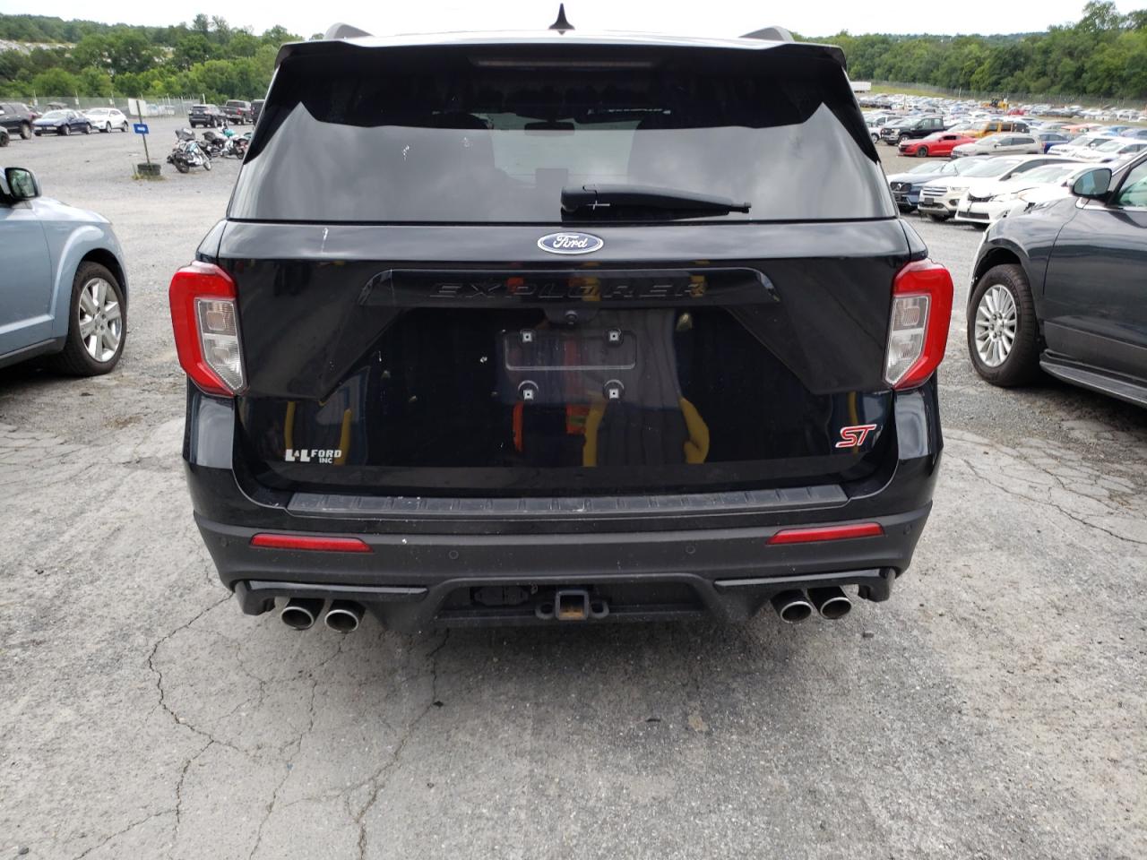 1FM5K8GC9MGA44800 2021 Ford Explorer St