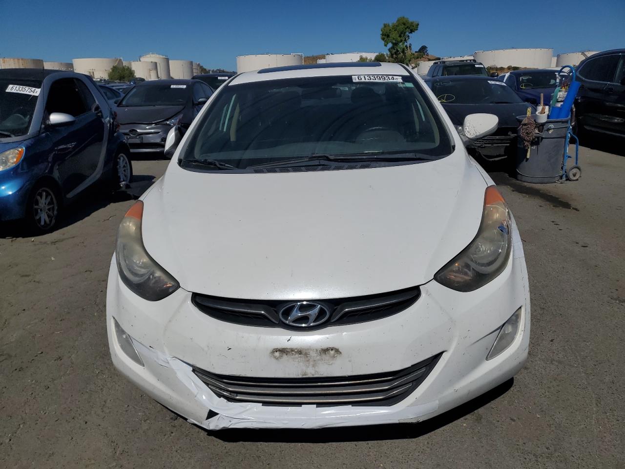 2012 Hyundai Elantra Gls vin: 5NPDH4AE9CH139854