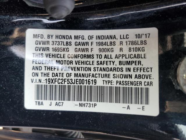 2018 HONDA 1800 19XFC2F53JE001619