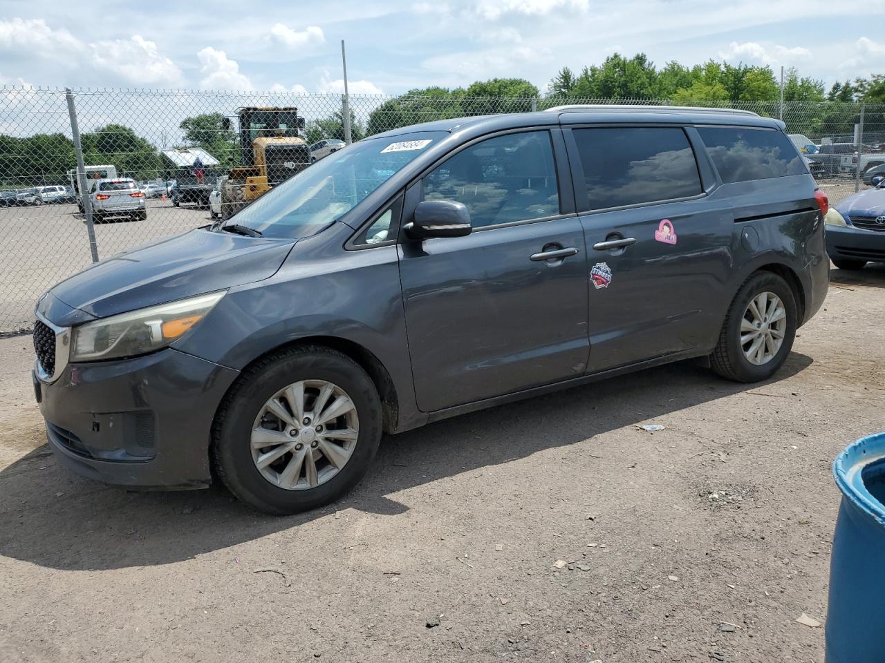 Lot #2969899895 2015 KIA SEDONA LX