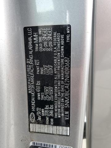 2022 HYUNDAI TUCSON SEL - 5NMJBCAE2NH090687