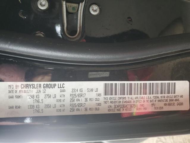 2012 Dodge Journey Sxt VIN: 3C4PDCBG0CT367941 Lot: 60283654