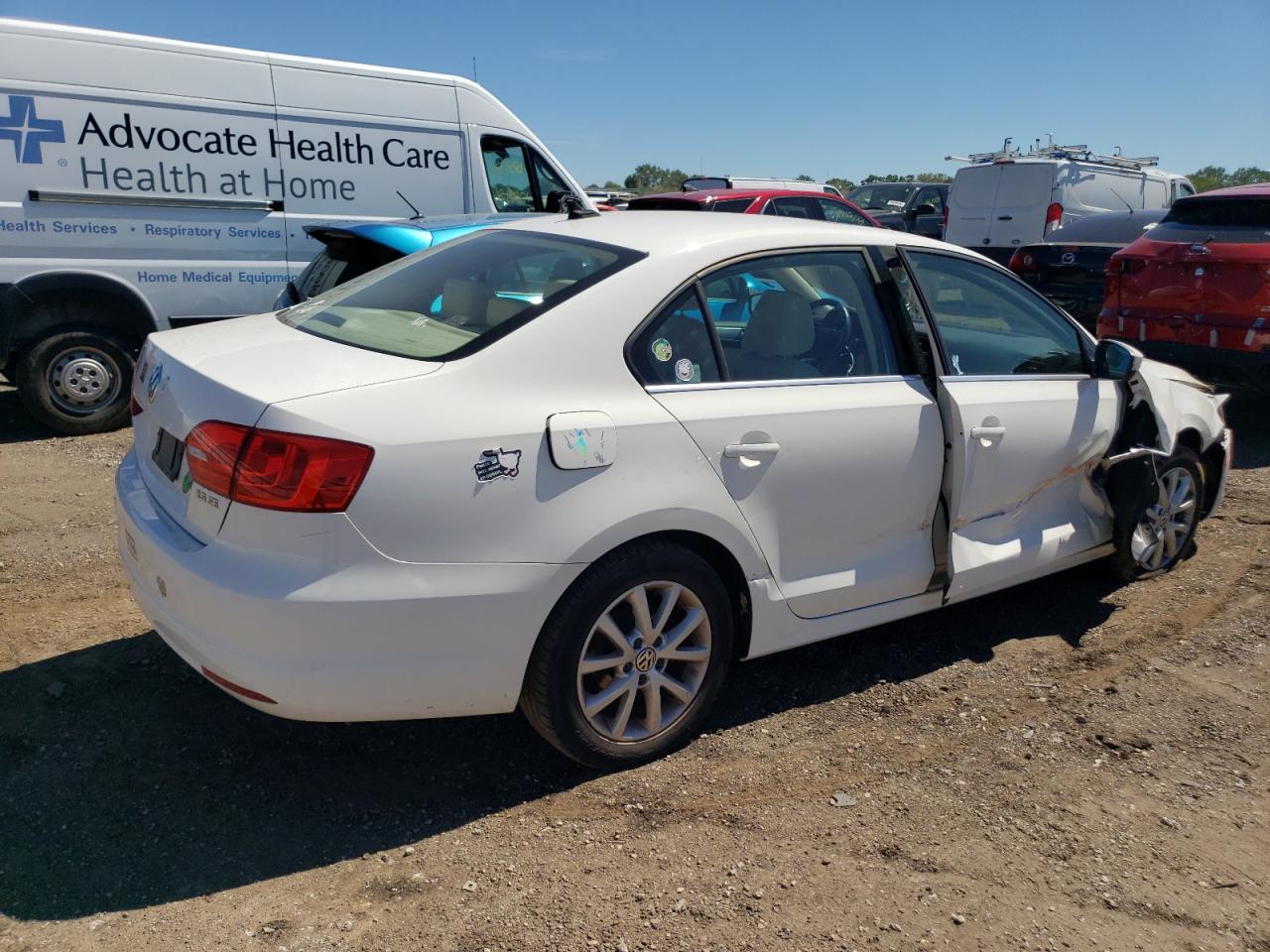 2013 Volkswagen Jetta Se vin: 3VWDX7AJXDM369140