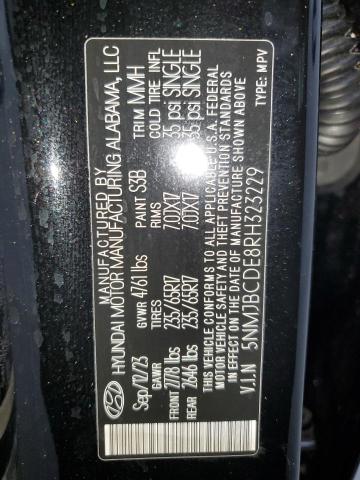 2024 HYUNDAI TUCSON SEL - 5NMJBCDE8RH323229