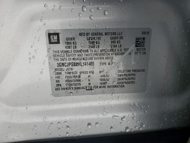 3GNCJPSB2HL141465 2017 CHEVROLET TRAX - Image 14