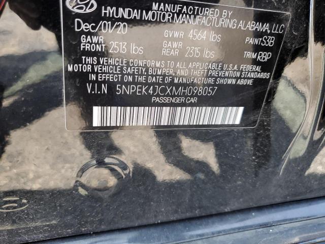 2021 HYUNDAI SONATA N L - 5NPEK4JCXMH098057