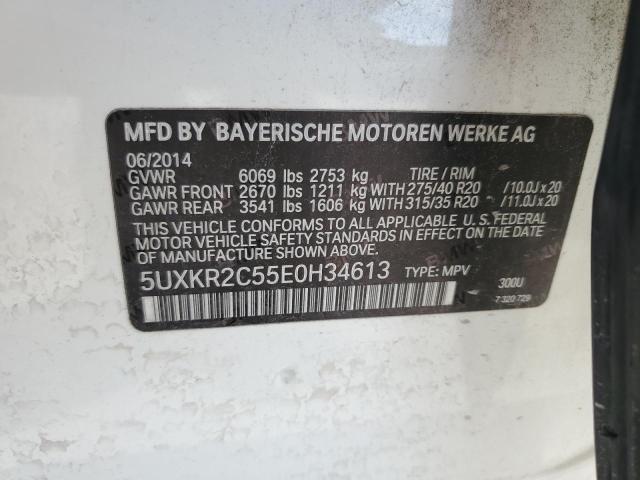 VIN 5UXKR2C55E0H34613 2014 BMW X5, Sdrive35I no.13