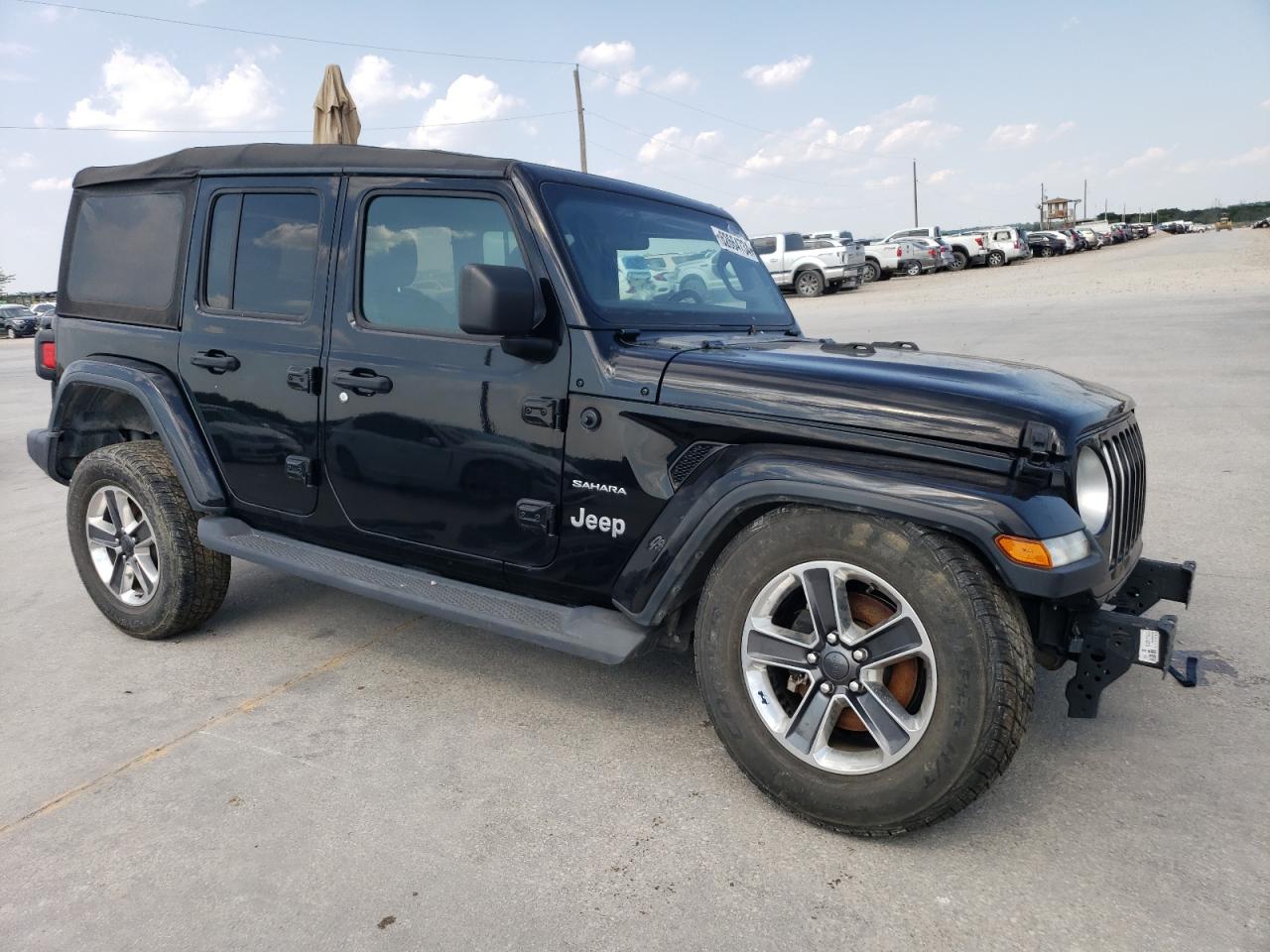 2020 Jeep Wrangler Unlimited Sahara vin: 1C4HJXEN6LW159586