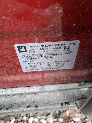 2021 Chevrolet Trax Ls VIN: KL7CJNSB4MB349546 Lot: 61886364