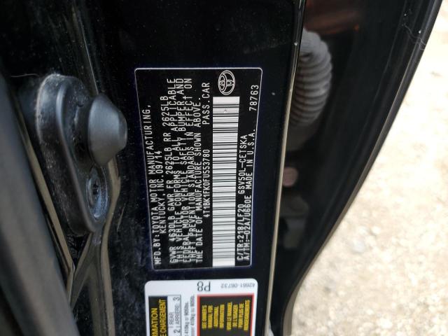 VIN 4T1BK1FK0FU553780 2015 Toyota Camry, Xse no.12