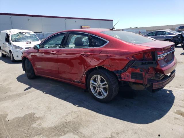 VIN 3FA6P0LU0JR253461 2018 Ford Fusion, Se Hybrid no.2