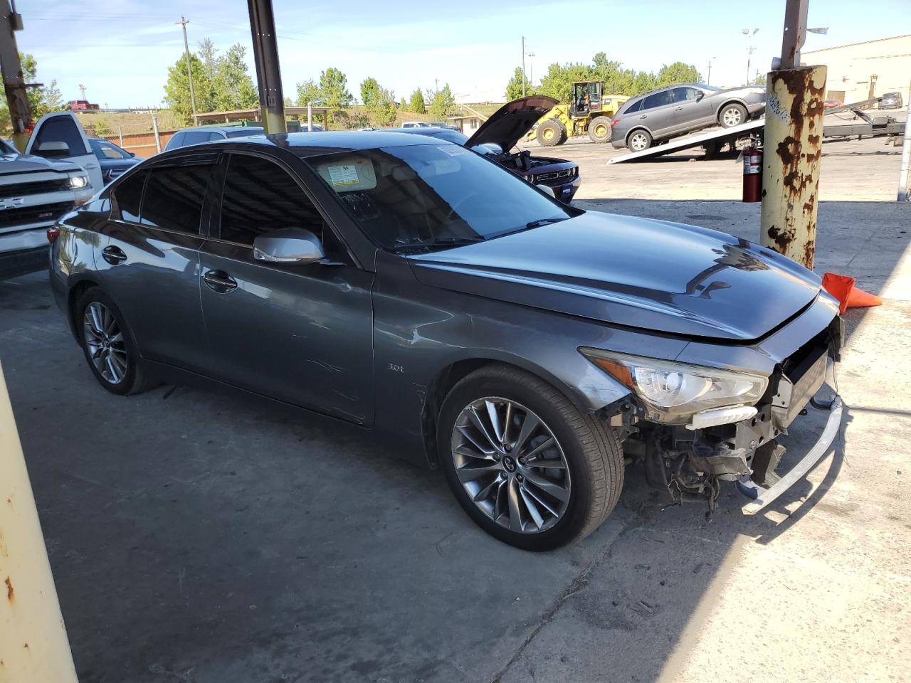 2018 Infiniti Q50 Luxe vin: JN1EV7AP3JM364468