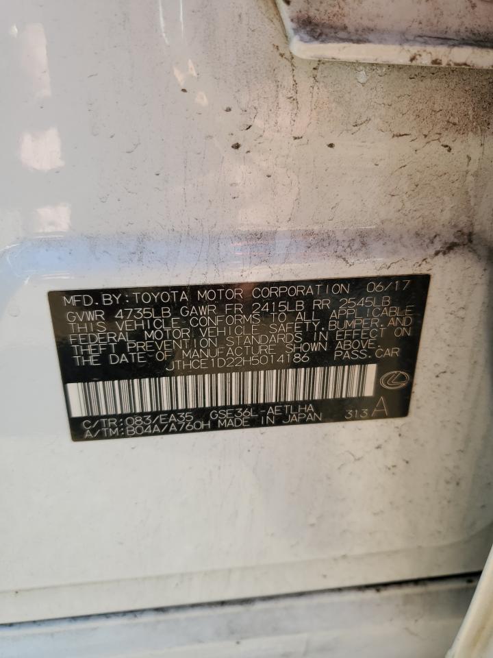 JTHCE1D22H5014186 2017 Lexus Is 350