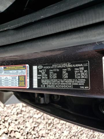 2022 Hyundai Tucson Limited VIN: 5NMJECAEXNH042443 Lot: 63037714