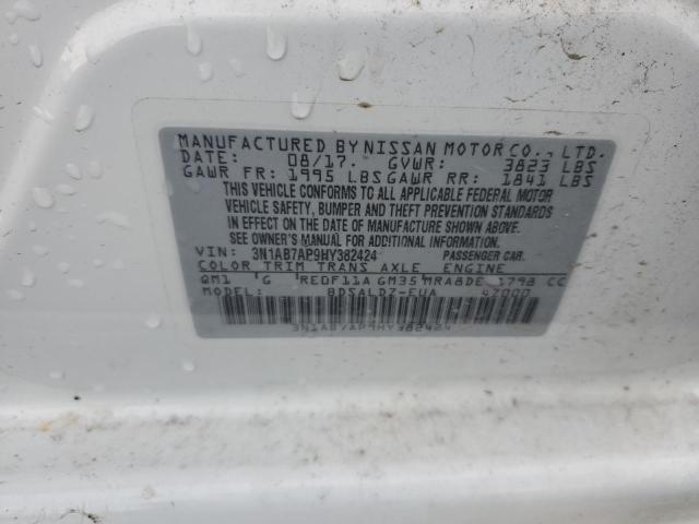 2017 NISSAN SENTRA S - 3N1AB7AP9HY382424