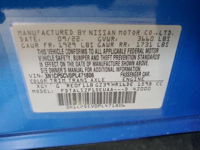 2023 NISSAN KICKS SV - 3N1CP5CV0PL471806