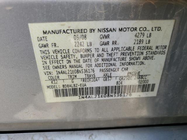 1N4AL21E08N536176 2008 Nissan Altima 2.5