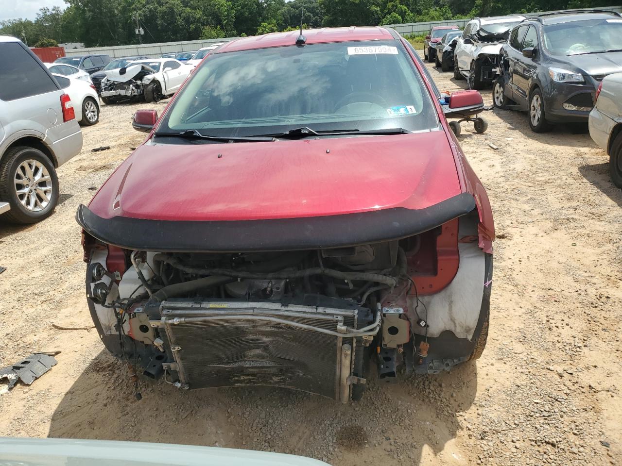 Lot #2819283228 2014 FORD EDGE LIMIT