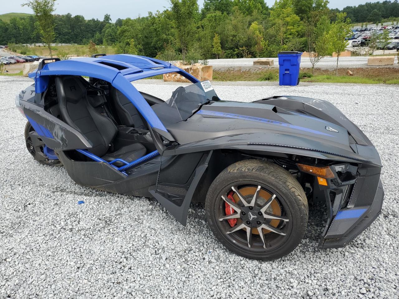 POLARIS SLINGSHOT 2023 black  gas 57XAARHB0P8157025 photo #1