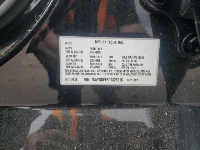 2023 TESLA MODEL Y - 7SAYGDEE6PA025216