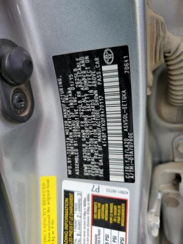 VIN 4T4BF1FK0FR470117 2015 Toyota Camry, LE no.12